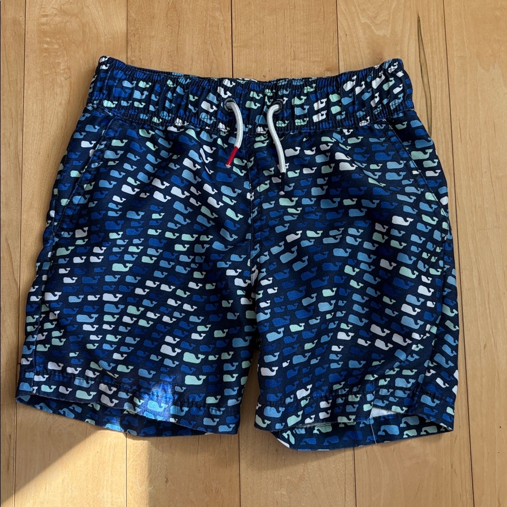 Vineyard Vines Toddler Boys Swim Trunks Shorts, Blue size 4 5 4/5, XS Target